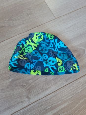 bonnet de bain piscine pirate Décatlon