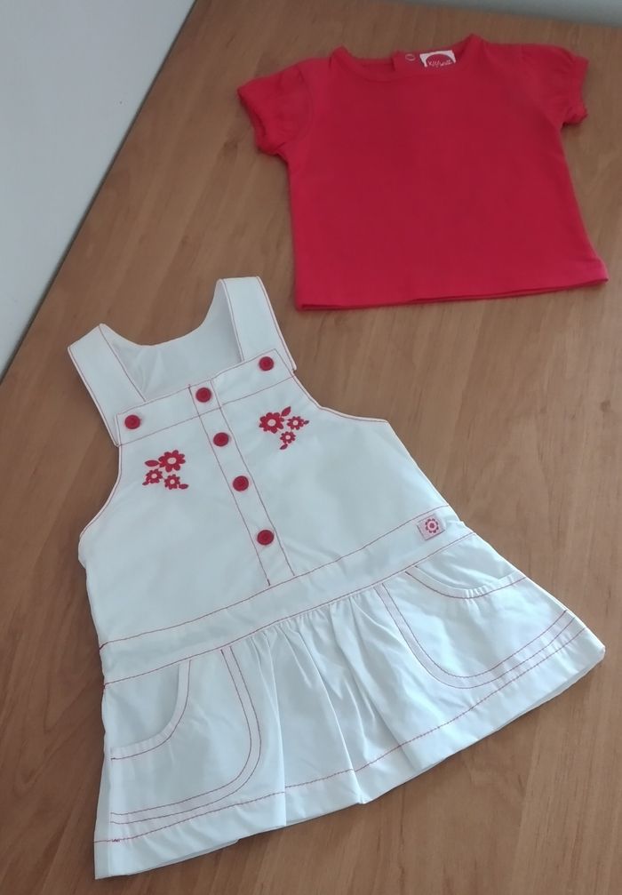 Ensemble Robe à bretelles + Haut manches courtes Kitiwatt - photo numéro 2