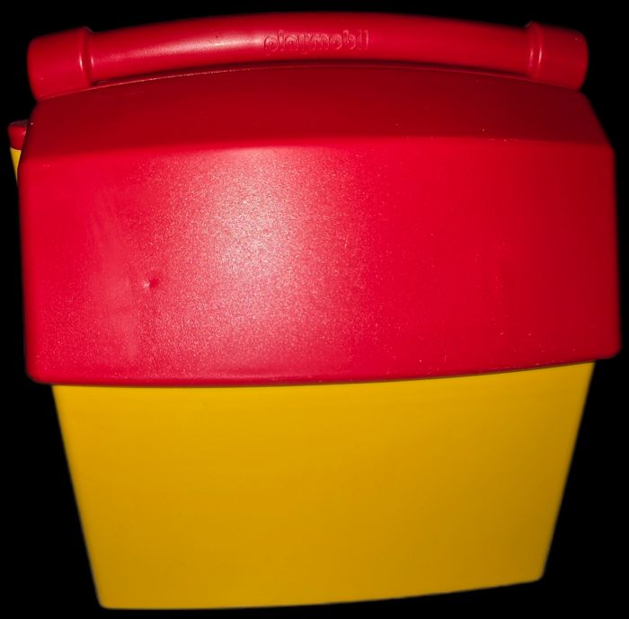 123 playmobil ferme transportable/boîte à formes 6962 + tracteur 6964 complets - photo numéro 6