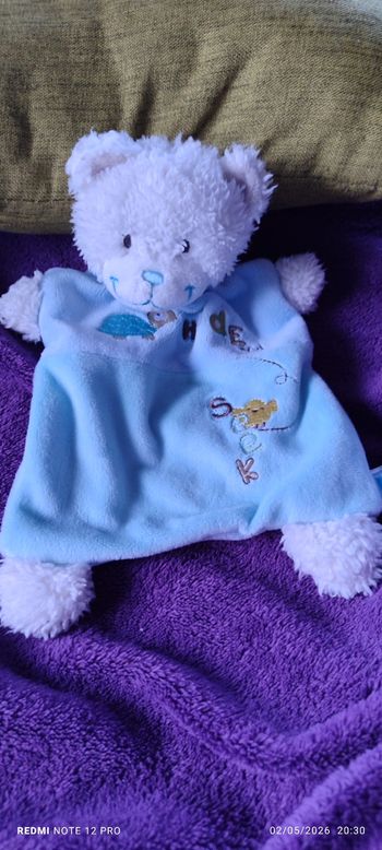 Doudou ours tex baby