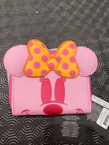 Portefeuille disney minnie fantôme pastel loungefly