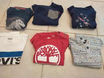 Lot tshirt manches longues 3 ans