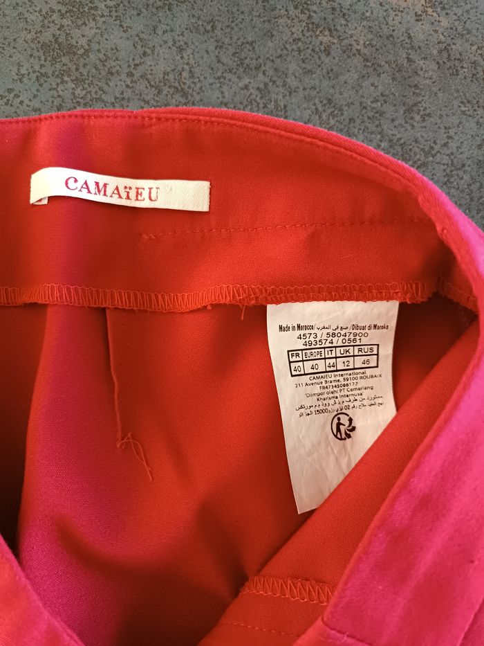 Jupe mini rouge - photo numéro 2