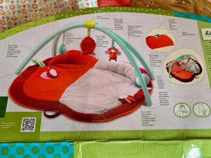 Tapis d'éveil pomme Juliette Lilliputiens - photo numéro 4