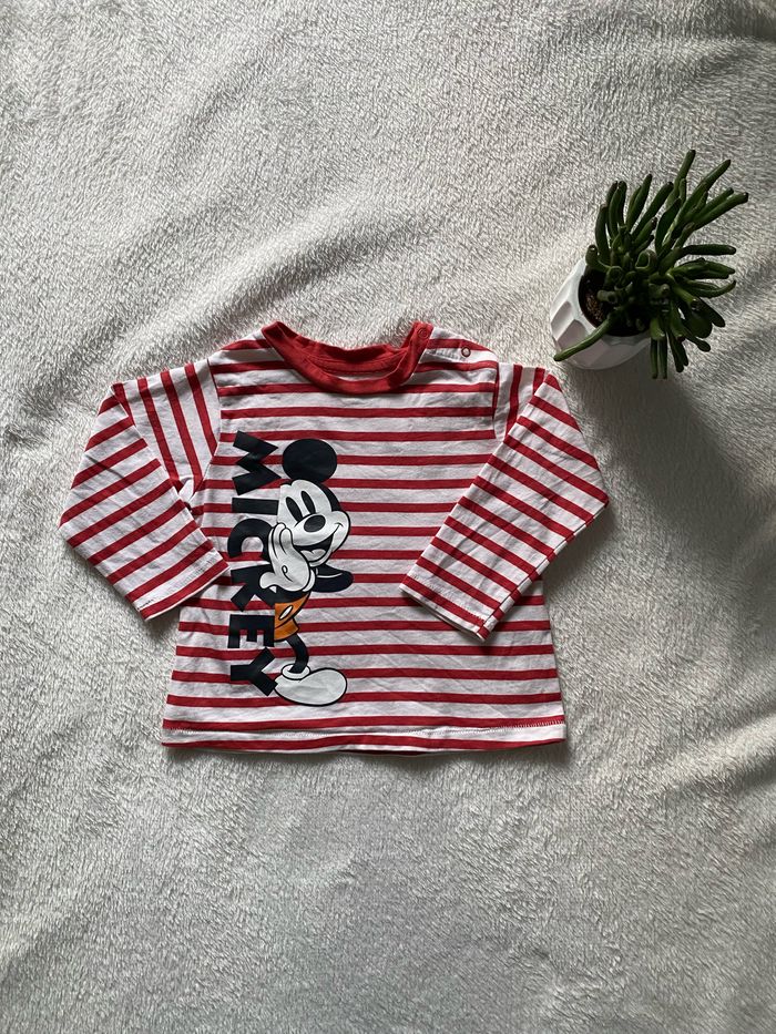 T-shirt ml 12 mois Mickey
