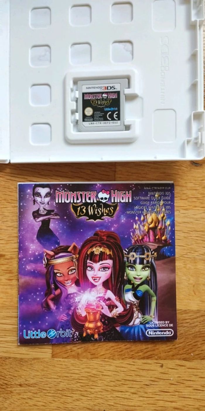 Nintendo 3DS Monster high 13 souhaits - photo numéro 2