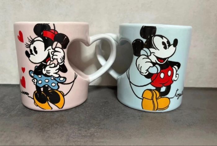 Duo tasses Mickey & Minnie