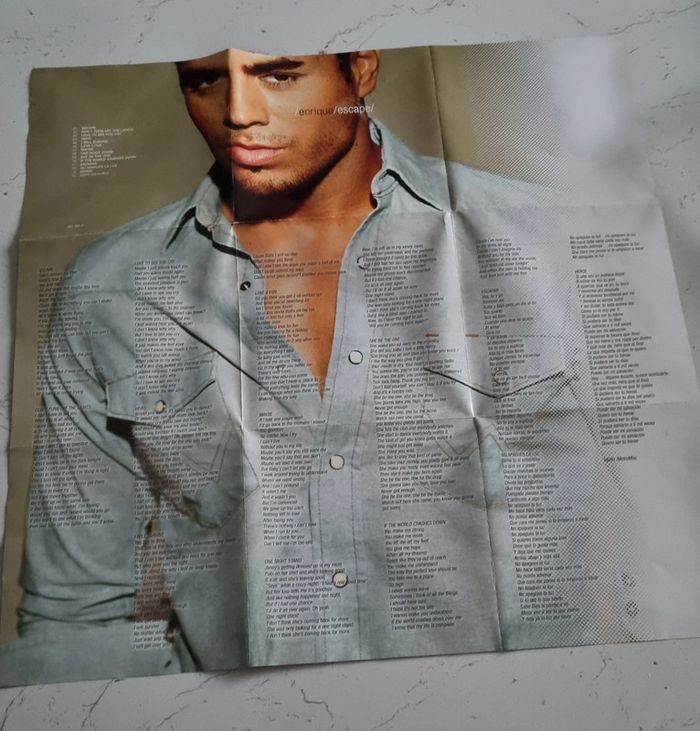 CD Enrique Iglesias "Escape" - photo numéro 5