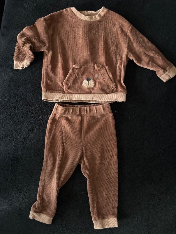 Pyjama 2 pièces mixte