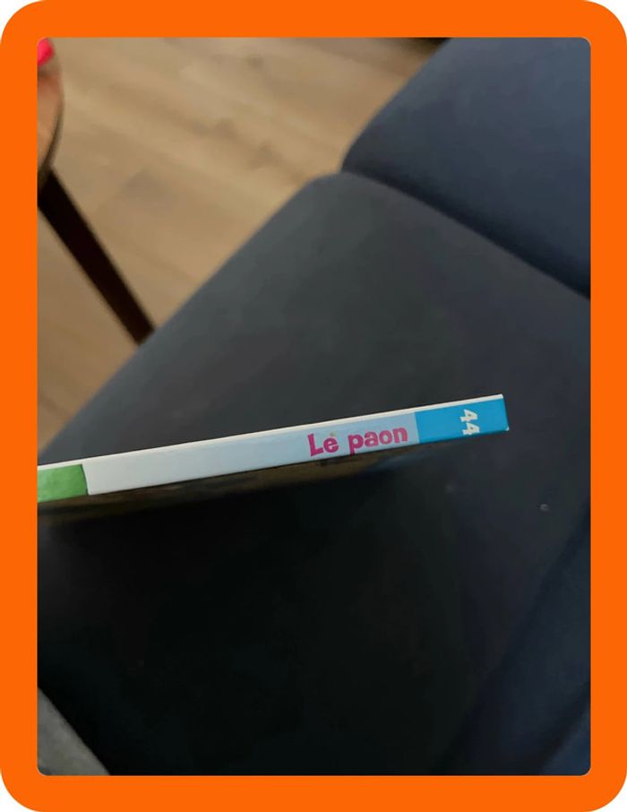 Livre pour enfants sur les animaux de la ferme altaya le paon - photo numéro 2