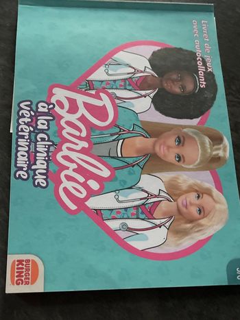 Livre de jeux barbie