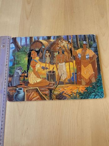 Puzzle 20 pieces Disney Pocahontas légende indienne meiko powathan