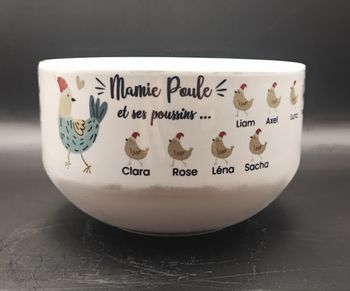 Bol mamie poule et ses poussin 