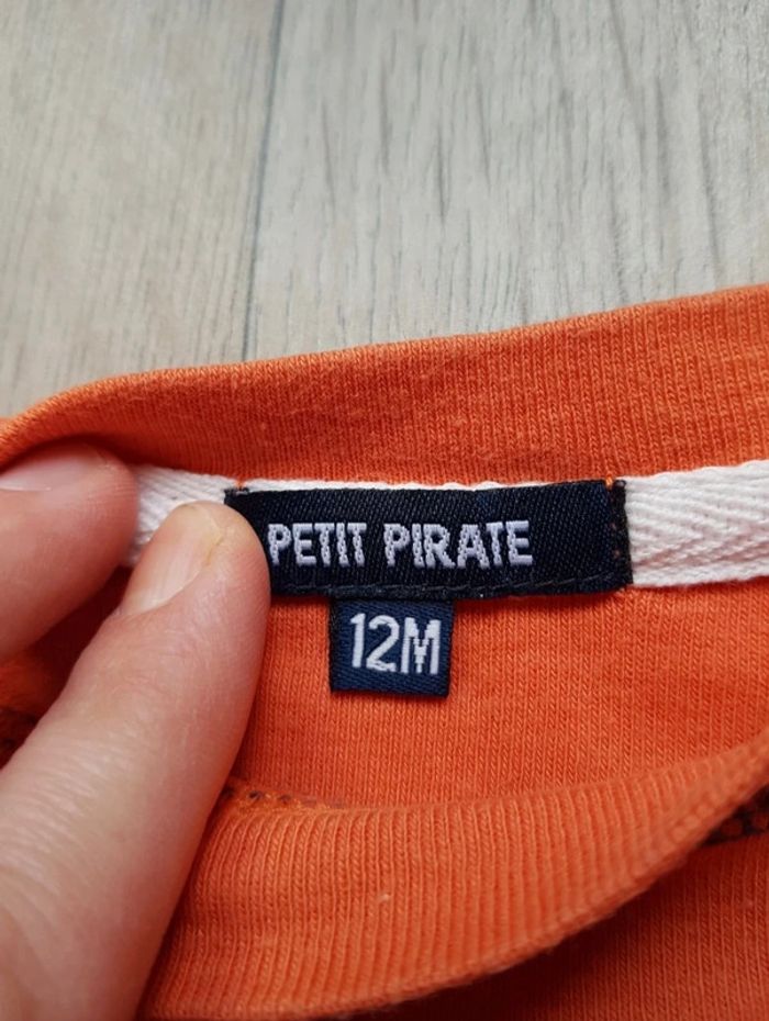 T-shirt Petit pirate 12 mois Garçon - photo numéro 4