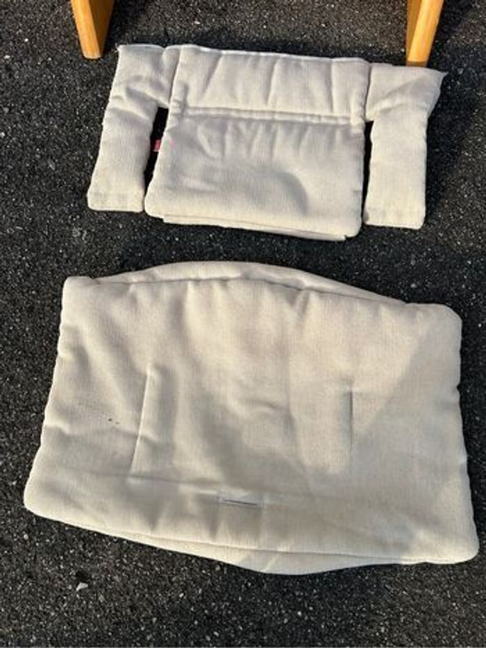 Chaise Tripp Trapp Stokke en bois naturel + arceau - photo numéro 5