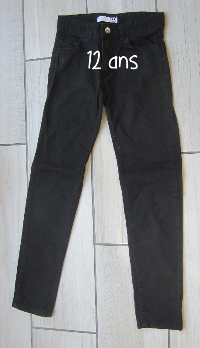 Pantalon noir 12 ans - photo numéro 2