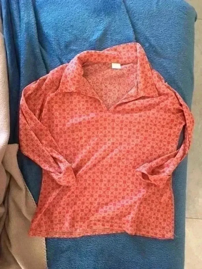 👚 Haut femme transparent Camaïeu – Taille 36/38 – Très bon état