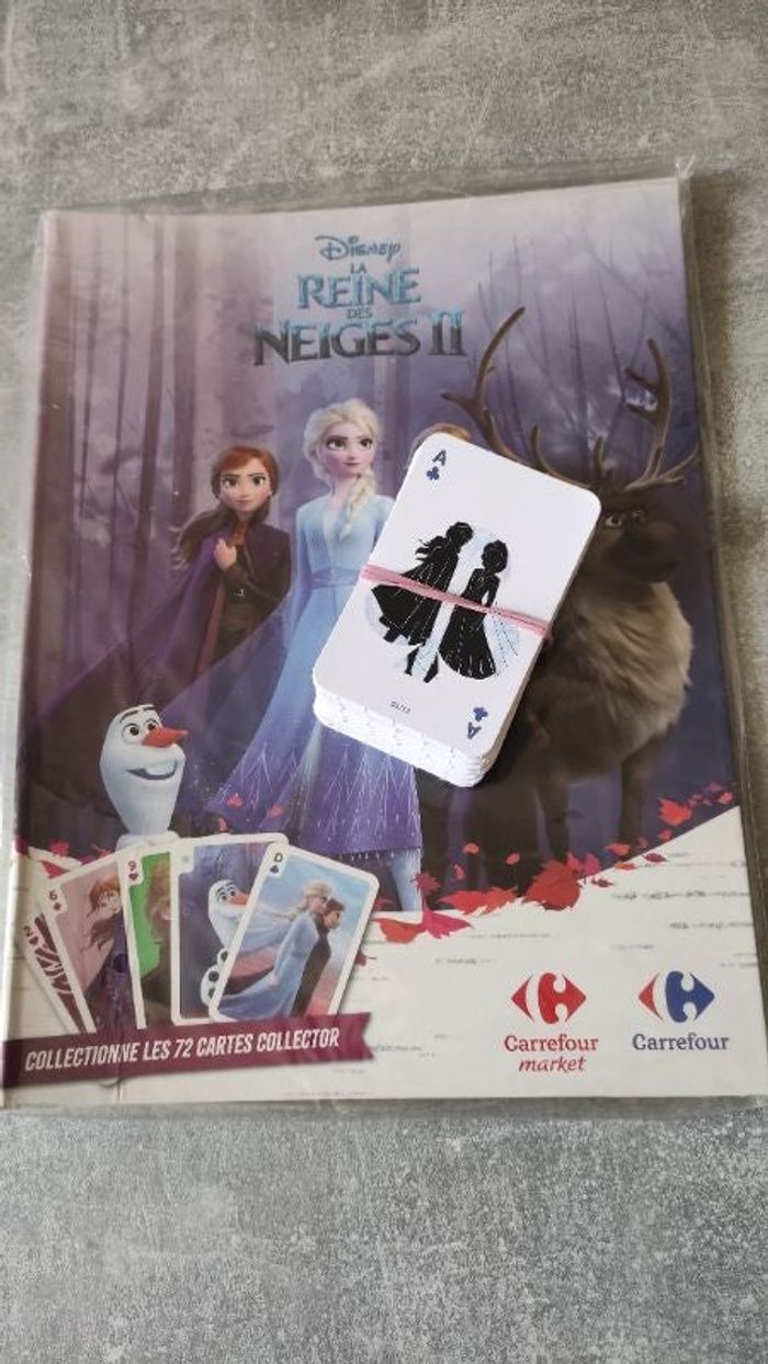 Classeur album cartes La reine des neiges 2