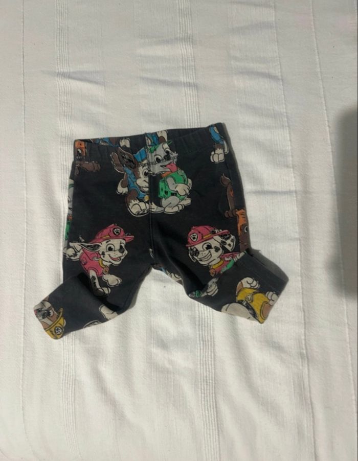 Pantalon /leggings bébé Zara pas patrol taille 3-6mois