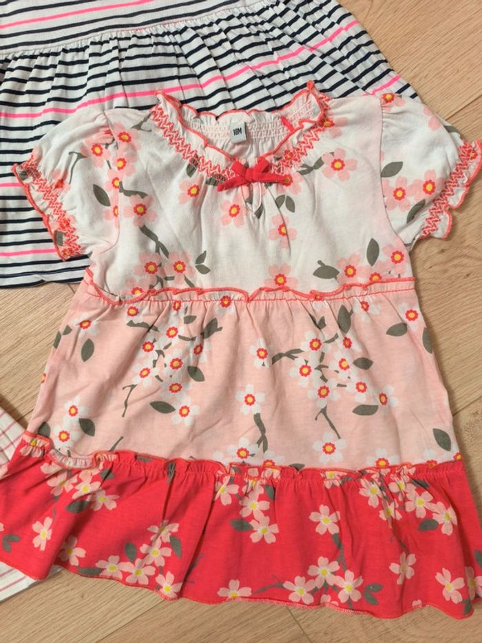 Lot de 4 robes légères été - Pat & Ripaton / Kiabi - 18 mois - photo numéro 5