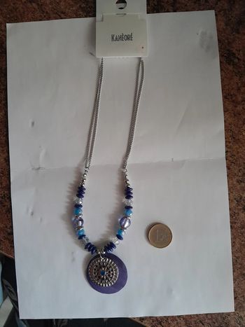 Magnifique collier chic avec nacre neuf