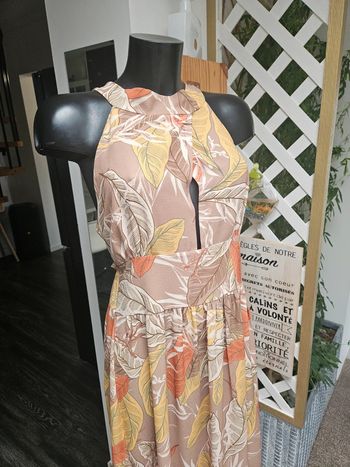 Made in Italy robe longue taille L