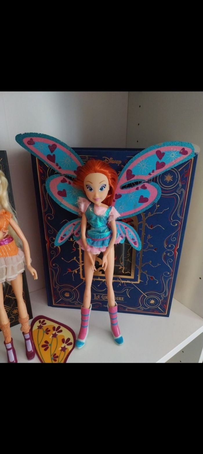 5 Poupées Musa Tecna Stella Flora et Bloom Believix Winx Club Witty Toys saison 4 Smoby - photo numéro 4