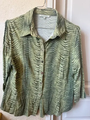 Blouse verte