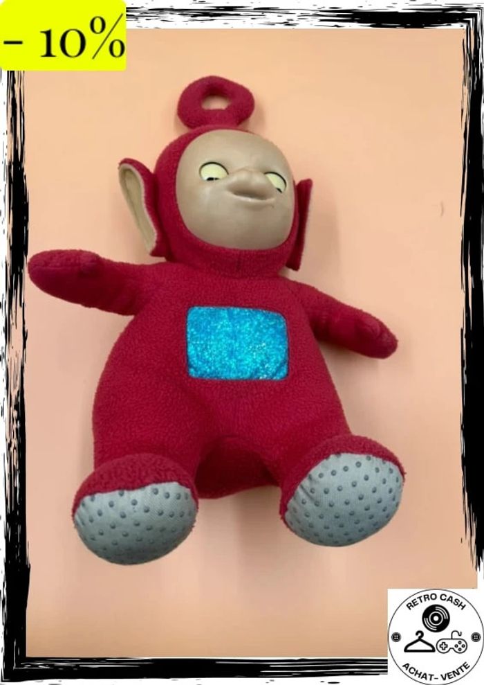 Lot De 4 Grandes Peluches Teletubbies Vintage 1996 modèles rare interactifs - photo numéro 2
