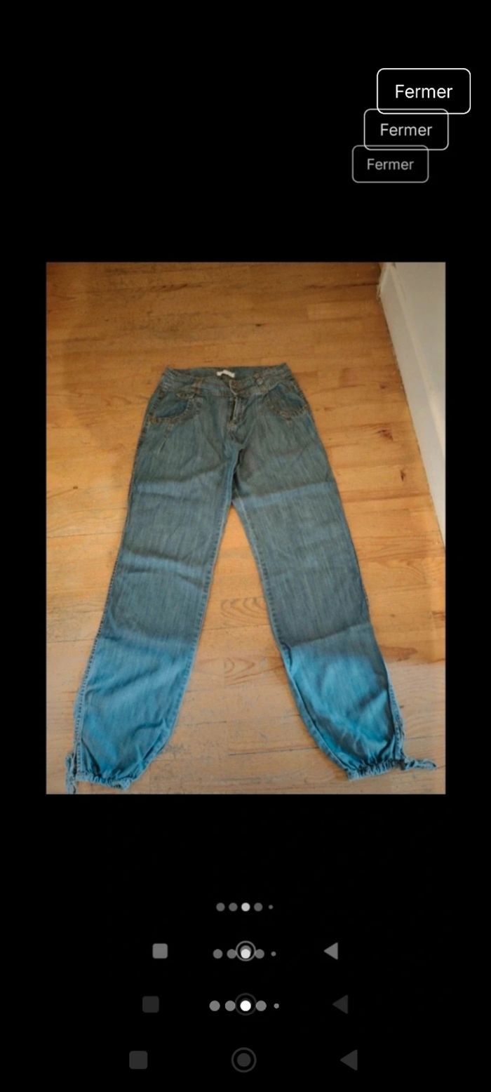 Pantalon taille S en très bon état marque Promod - photo numéro 3