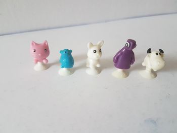Lot de 5 animaux ventouse