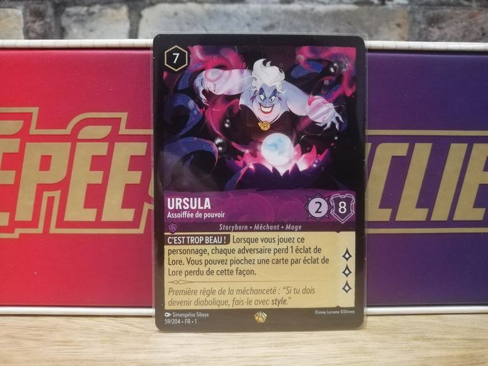 Carte Lorcana Ursula 59/204