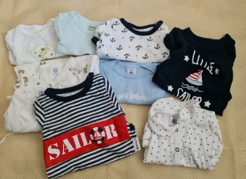 Lot de 12 bodys 3 mois manches courtes