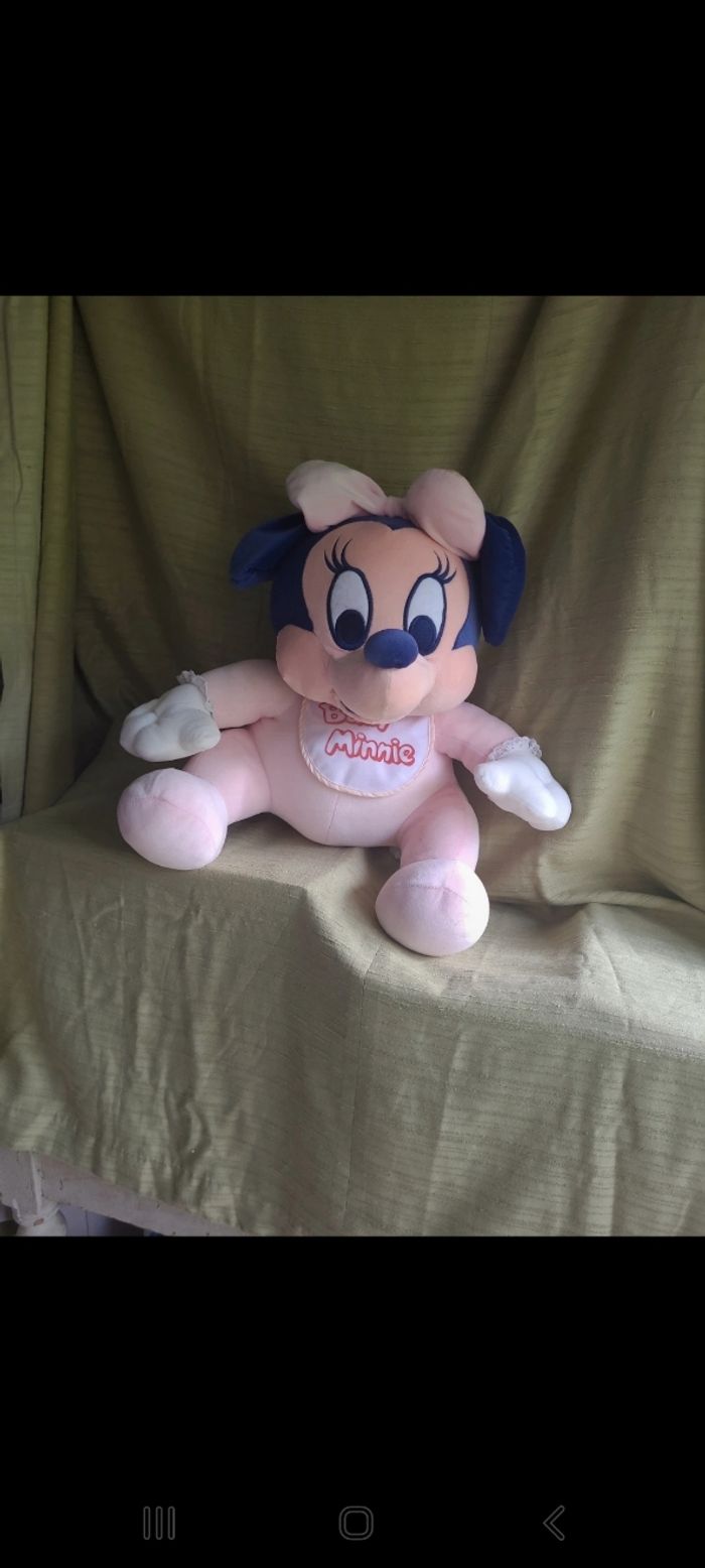 Peluche minnie baby et mickey - photo numéro 5