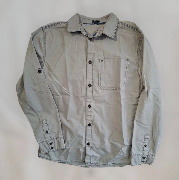 Chemise manche longue grise - photo numéro 2