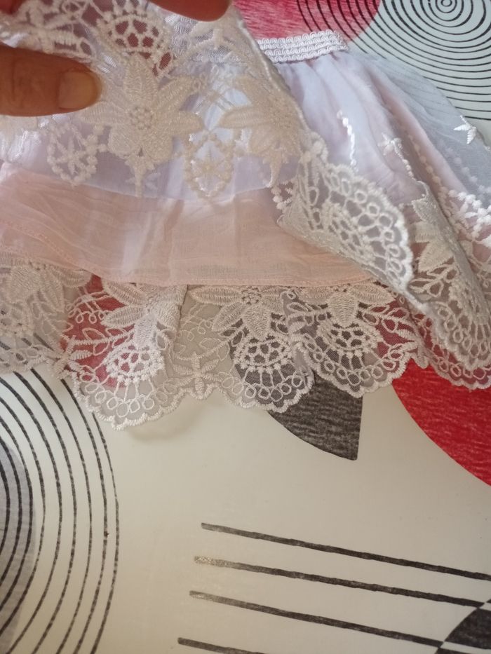 Jupe dentelle taille 6 mois - photo numéro 3
