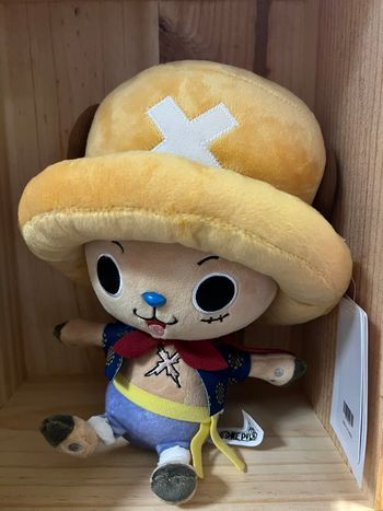 Peluche chopper x luffy one piece 25 cm