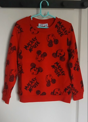 Pull enfant disney Mickey 5-6 ans