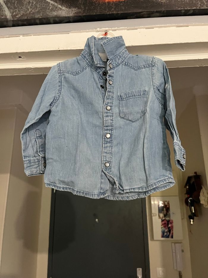 Chemise garçon 9 mois Mes petits cailloux