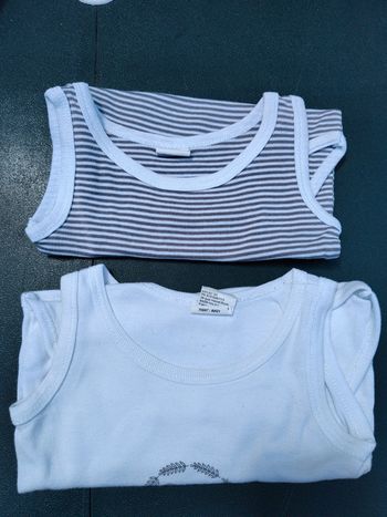 Lot de 2 body T.9M Mots d'enfants