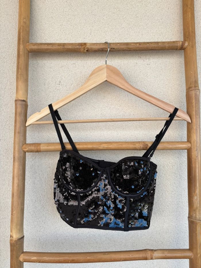 Bustier à strass