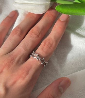 Bague Barbelés Inoxydable