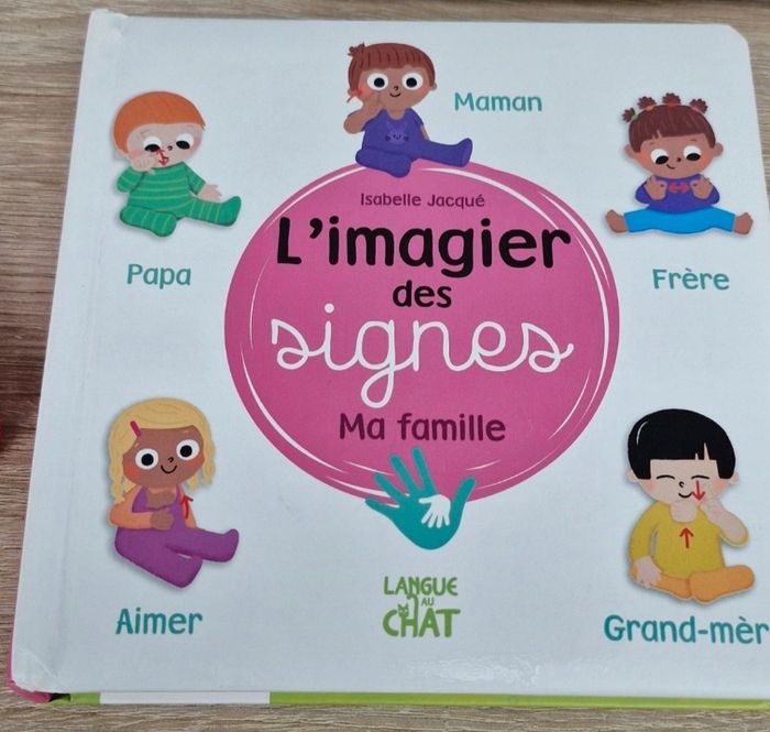 Lot 4 livres language des signes pour bébé neufs - photo numéro 5
