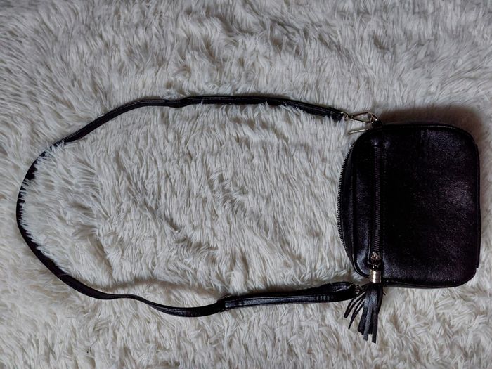 Sac à main noir H14xl6 cm - Neuf