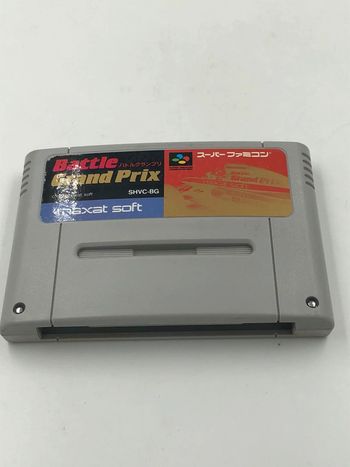 Jeu vidéo Battle grand prix sur console Nintendo Super Famicom