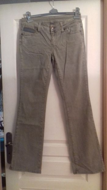 Pantalon Denim kaki clair, 40