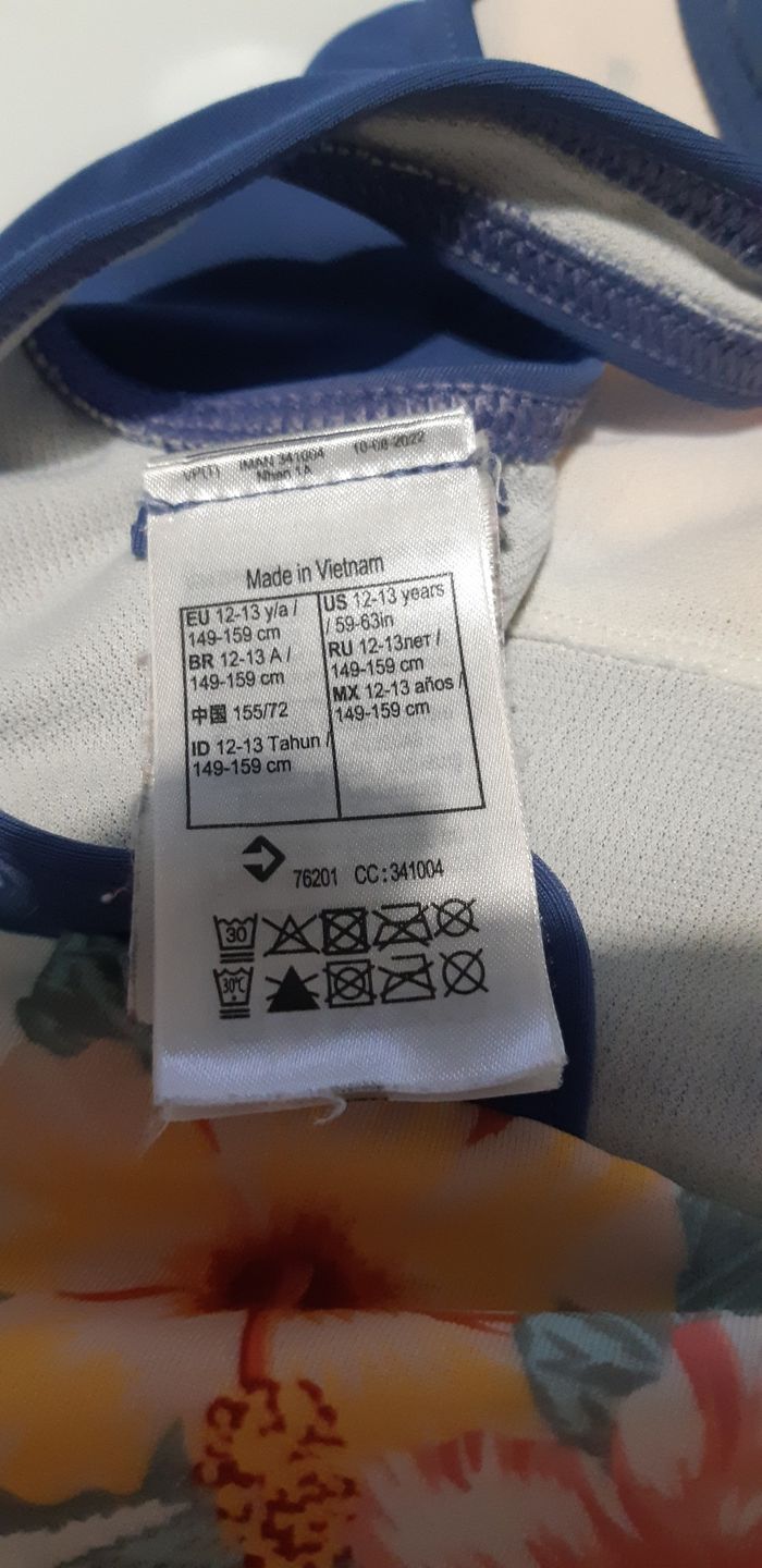 Maillot de bain une pièce taille 12-13 ans - photo numéro 8