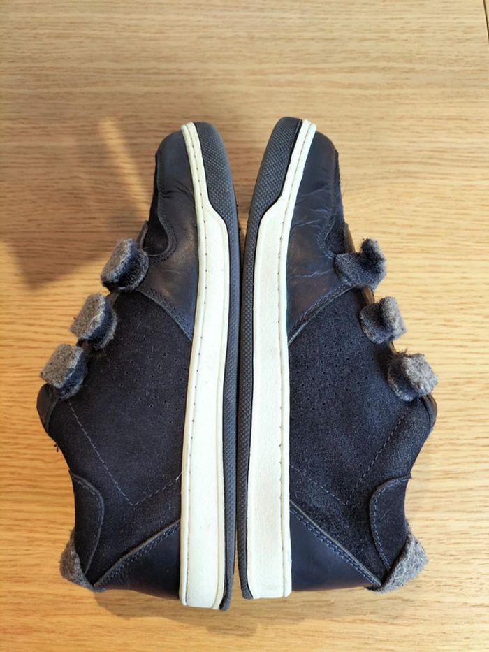 Chaussures à scratch - André - marine - 36 - photo numéro 4