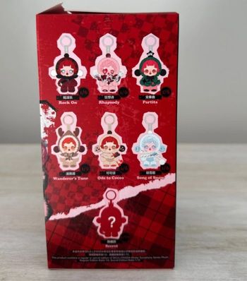 Skullpanda Wintey Symphony, Rhapsody Authentique labubu Popmart