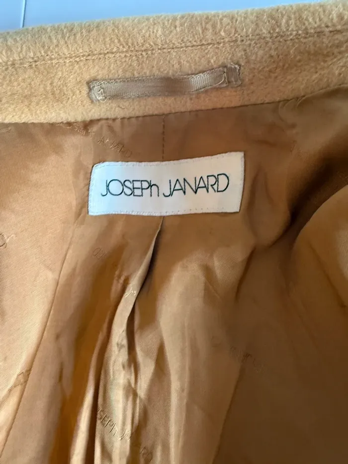 Veste en bon état taille 36 camel / moutarde Joseph janard - photo numéro 6